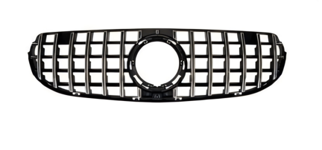 Anyu Auto Body Kits GT Grille Silver For Normal BENZ GLC CLASS X253 C253 2019+