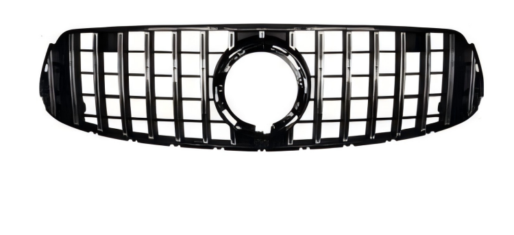 Anyu Auto Body Kits GT Grille Silver For AMG BENZ GLC CLASS X253 C253 2019+
