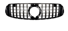 Anyu Auto Body Kits GT Grille Silver For AMG BENZ GLC CLASS X253 C253 2019+