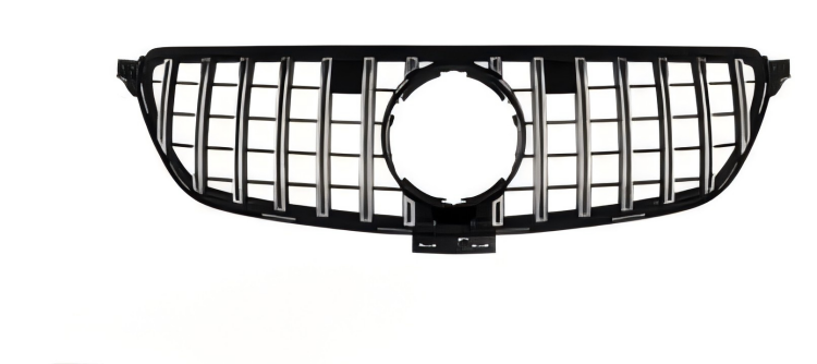 Anyu Auto Body Kits GLE63 GT Grille Silver For AMG BENZ GLE CLASS W166 X292 2015-2018