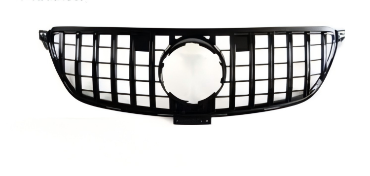 Anyu Auto Body Kits GLE63 Coupe GT Grille Black For AMG BENZ GLE CLASS W166 X292 2015-2018