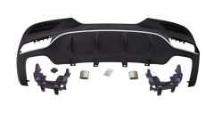 Anyu Auto Body Kits GLE63 Coupe Rear Diffuser Silver For AMG Coupe BENZ GLE CLASS W166 X292 2015-2018