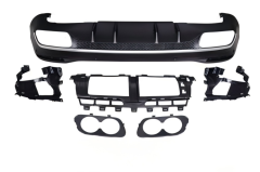 Anyu Auto Body Kits GLE53 Rear Diffuser Silver For AMG BENZ GLE CLASS X167 2019+