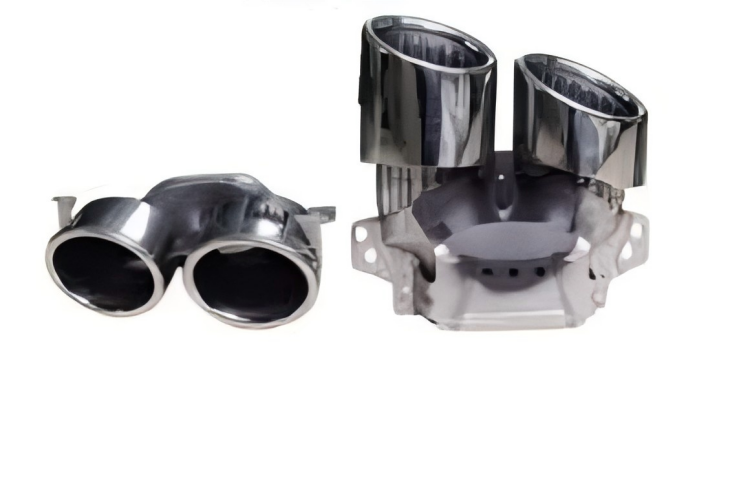 Anyu Auto Body Kits GLE53 Tail Pipe Silver For BENZ GLE CLASS X167 2019+