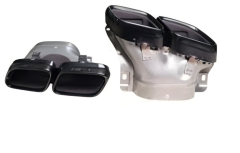 Anyu Auto Body Kits GLE63 Tail Pipe Black For BENZ GLE CLASS X167 2019+