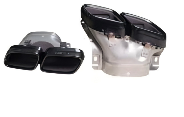 Anyu Auto Body Kits GLE63 Tail Pipe Black For BENZ GLE CLASS X167 2019+