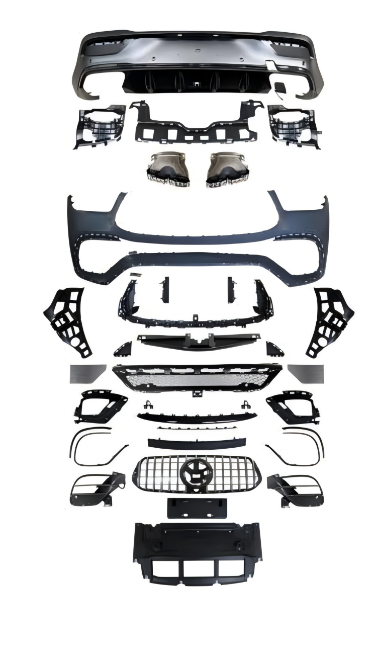 Anyu Auto Body Kits GLE63 Coupe AMG Body Kit For BENZ GLE CLASS C167 2020+