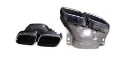 Anyu Auto Body Kits GLS63 Tail Pipe Silver For BENZ GLS CLASS X167 2019+