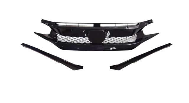 Anyu Auto Body Kits Type-R Grille With Eyelid For HONDA CIVIC 2016+