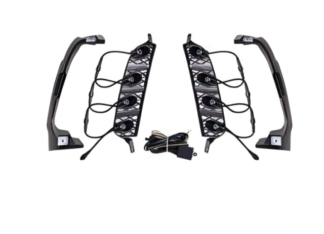 Anyu Auto Body Kits Type-R Front Bumper DRL For HONDA CIVIC 2016+