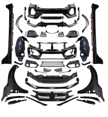 Anyu Auto Body Kits 20Type-R 1:1 Wide Body Kit For Hatchback HONDA CIVIC 2016+