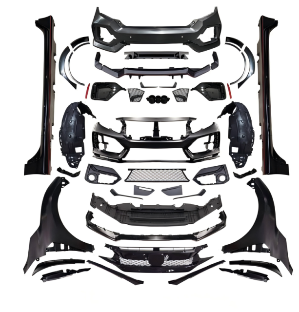 Anyu Auto Body Kits 20Type-R 1:1 Wide Body Kit For Sedan HONDA CIVIC 2016+