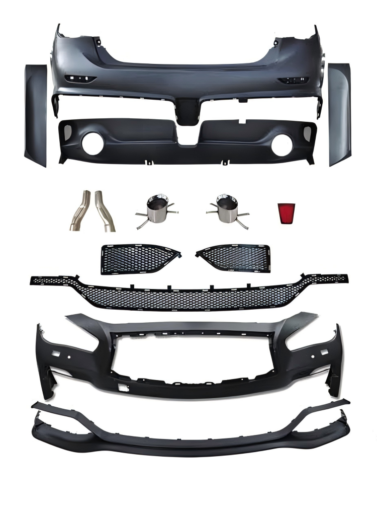 Anyu Auto Body Kits Q50 Eau Rouge Body Kit For INFINITI Q50 2014-2017