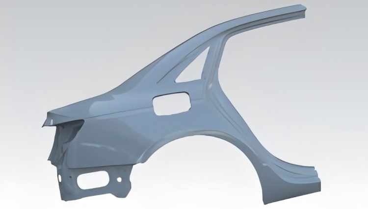 Anyu Auto Body Parts REAR FENDER（R） For 2020 Audi A4 OEM L8WD810076A