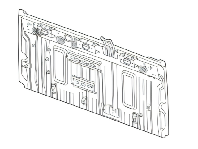 Anyu Auto Body Parts TAILGATE For Chevrolet Silverdo 1500 2019- OE code 84538567