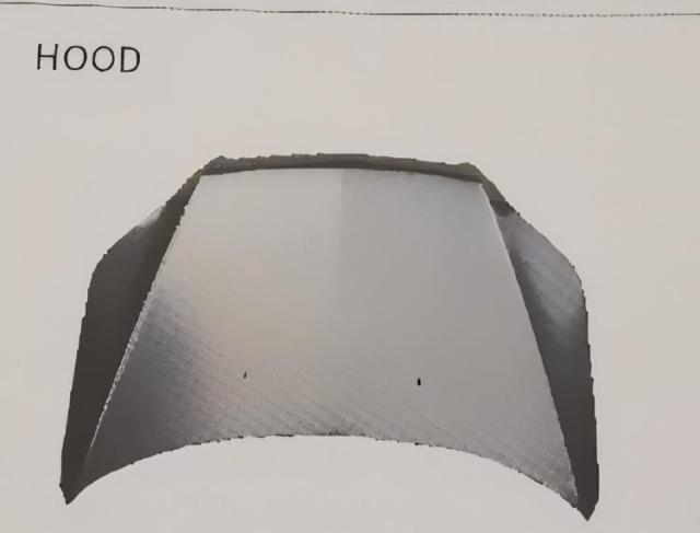 Anyu Auto Body Parts HOOD STEEL For Chevrolet AVEO 2010 OE code 96888443