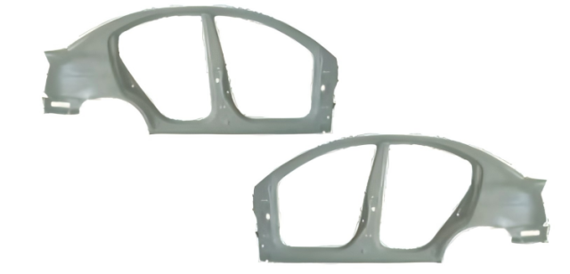 Anyu Auto Body Parts SIDE PANEL ASSY R And L For HYUNDAI ACCENT 2006