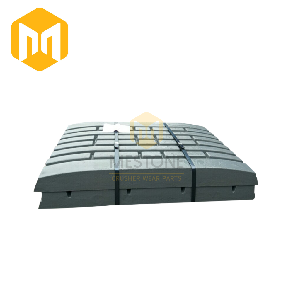 CJ412 Jaw Crusher Wear Parts High Quality Mn18Cr2 Fixed and Movable Tooth Plate Jaw Plate