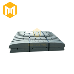 CJ412 Jaw Crusher Wear Parts Premium Quality Mn18Cr2 Fixed and Movable Tooth Plate Jaw Plate