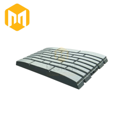 CJ412 Jaw Crusher Wear Parts High Quality Mn18Cr2 Fixed and Movable Tooth Plate Jaw Plate