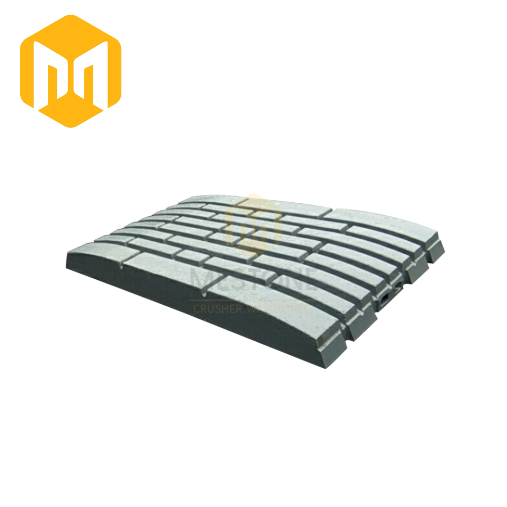 CJ412 Jaw Crusher Wear Parts Premium Quality Mn18Cr2 Fixed and Movable Tooth Plate Jaw Plate