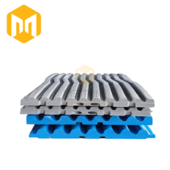 Factory Directly CJ613 Jaw Crusher Wear Parts High Quality Mn18Cr2 Fixed and Movable Tooth Plate Jaw Plate