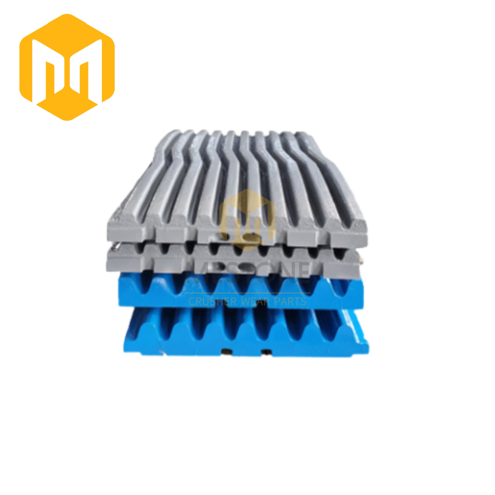 Factory Directly CJ Jaw Crusher Wear Parts High Quality Mn22Cr2 Fixed Stationary Tooth Plate Jaw Plate
