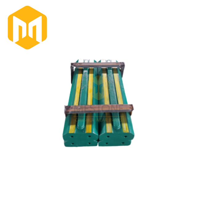 PF1210, PF1214, PF1315 Impact Crusher Wear Parts Cr26 High Chrome Casting Steel Blow Bar