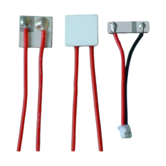 Single-surface lead wire type