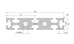 P8-30150SW Aluminum Profile,P8-30150SW Aluminum Profile