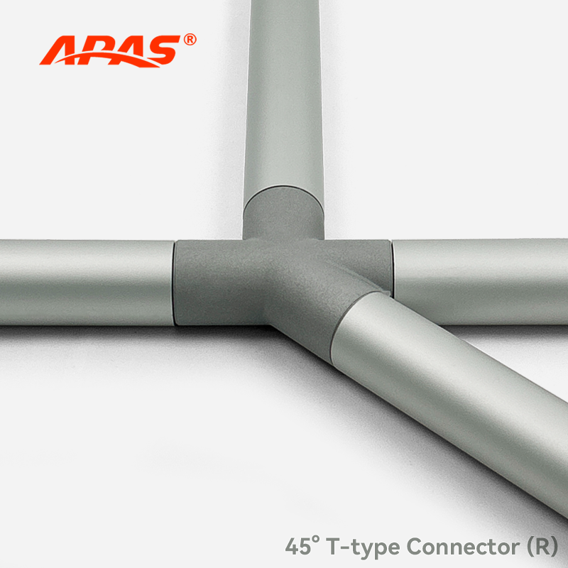 45° T-type  Connector (Right),45° T-type  Connector (Right)