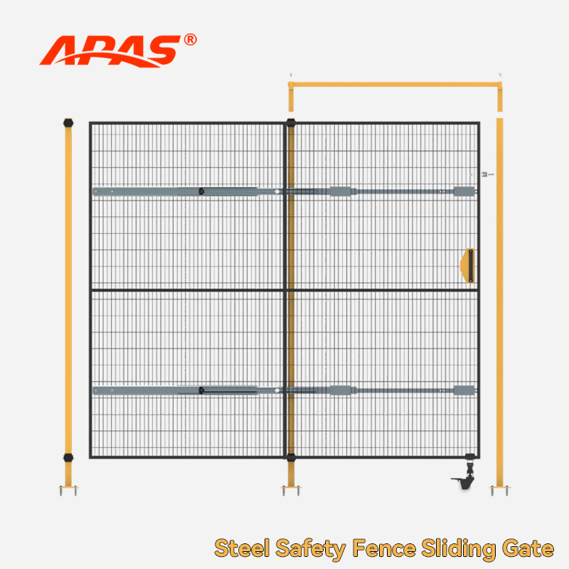 Steel Safety Fence Sliding Gate,Steel Safety Fence Sliding Gate