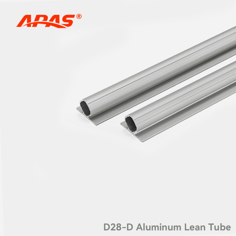 APAS-D28-D Aluminum Lean Tube,APAS-D28-D D28 Aluminum Lean Tube with Dual Flat Mounting Base