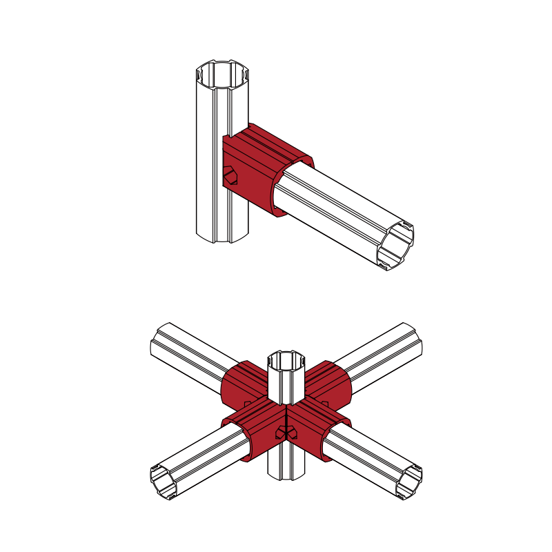 90° AL Outer Connector Demonstration