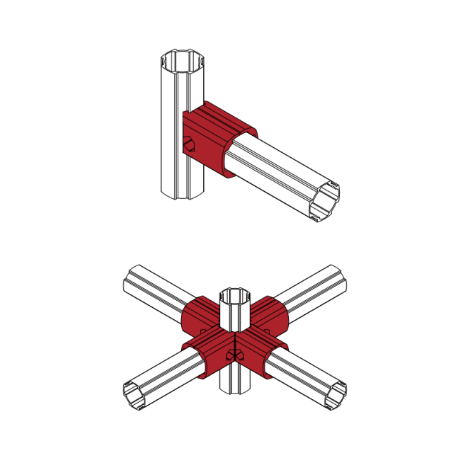 90° AL Outer Connector Demonstration