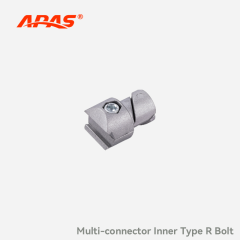 D28 Multi-connector Inner Type R Bolt aluminum alloy hidden joint for lean tube system