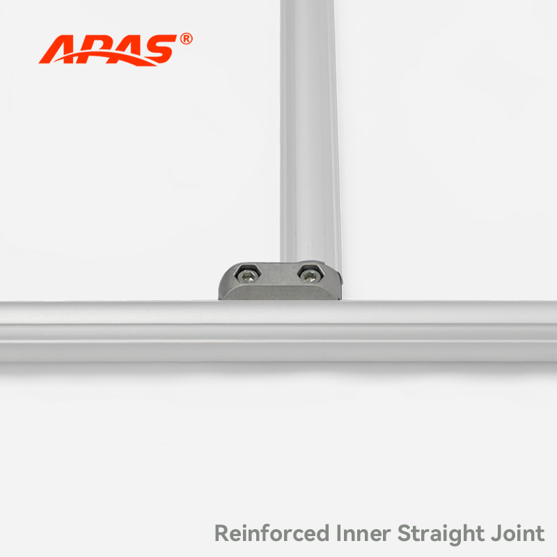 Mounted  Reinforced Inner Straight Joint, Concealed Inner Straight Lean Tube Connector for Production Trolley & Storage Rack Assembly