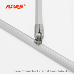 180 degree adjustable lean tube joint connector