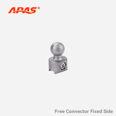 Aluminum ball head lean tube hook product picture, lean workstation tool hanging pipe fitting