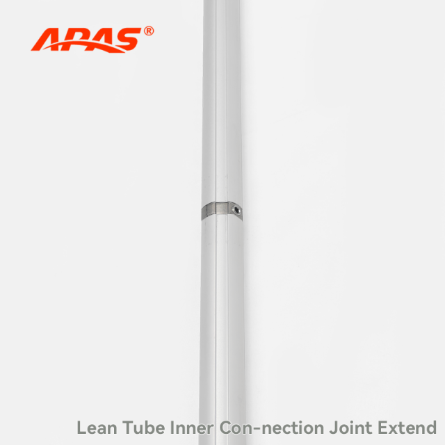 Lean pipe assembled with D28 inner extension joint finished effect