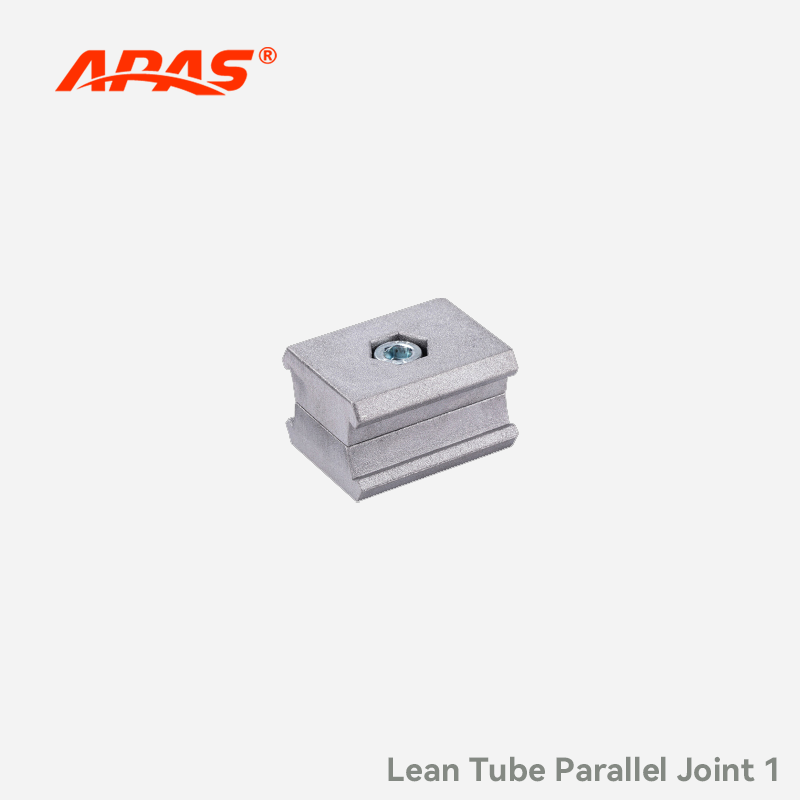 Lean Tube Parallel Joint aluminum connector for modular pipe systems