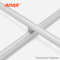 Transverse Fastener for cross connection of lean pipes