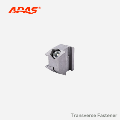 Transverse Fastener aluminum lean pipe connector

