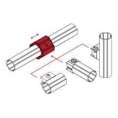 Sliding Pipe Collar,Sliding Pipe Collar