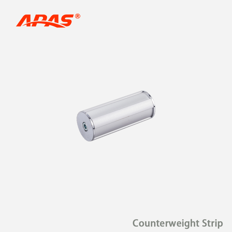 Aluminum and Steel Counterweight Strip for Lean Pipe Gravity Balance System