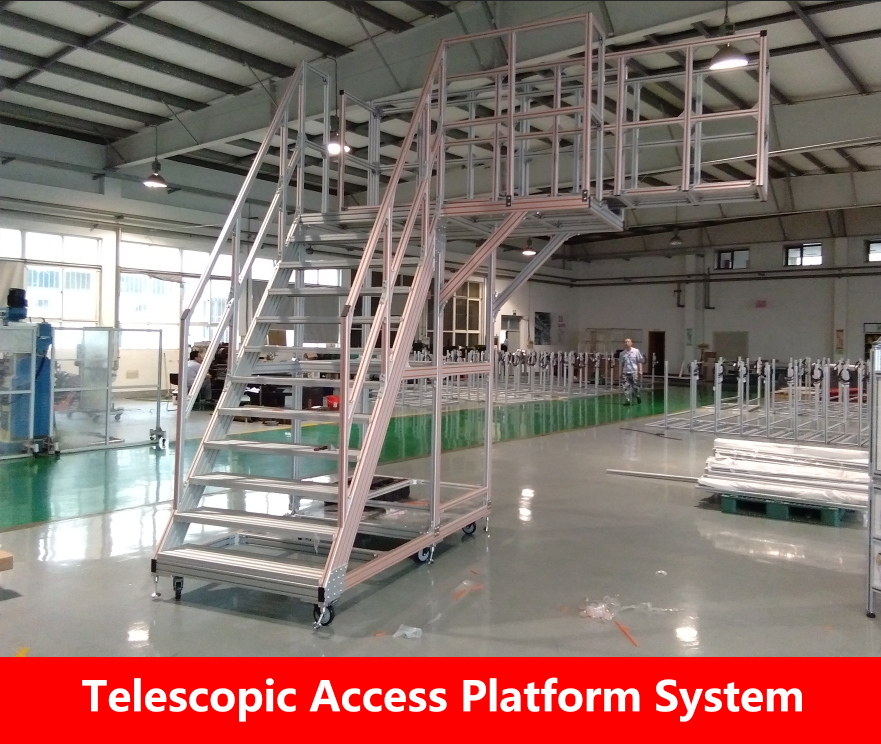 Industrial Adjustable Mobile Equipment Maintenance Platform