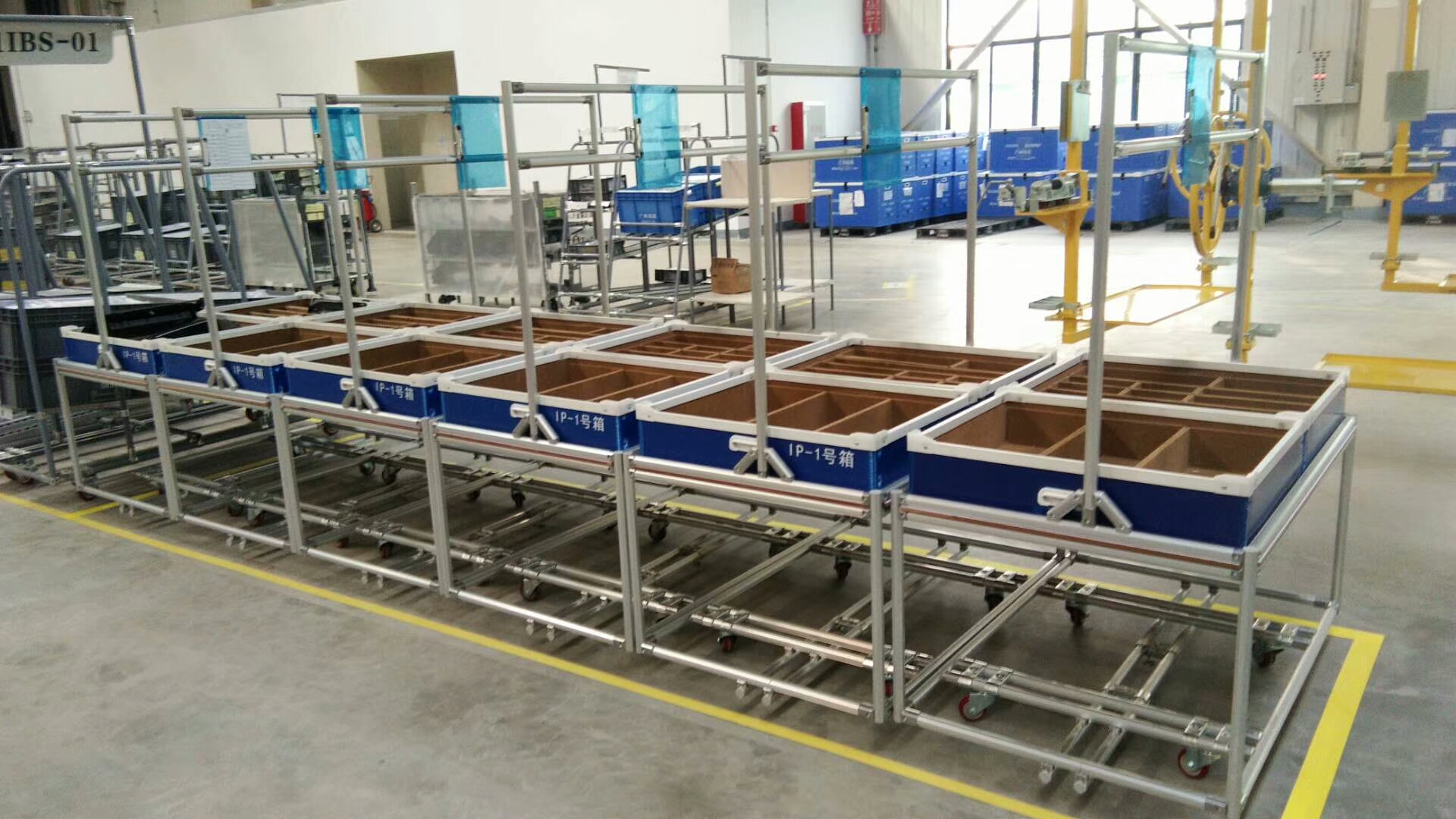 Material Cart Industrial Lean Tube