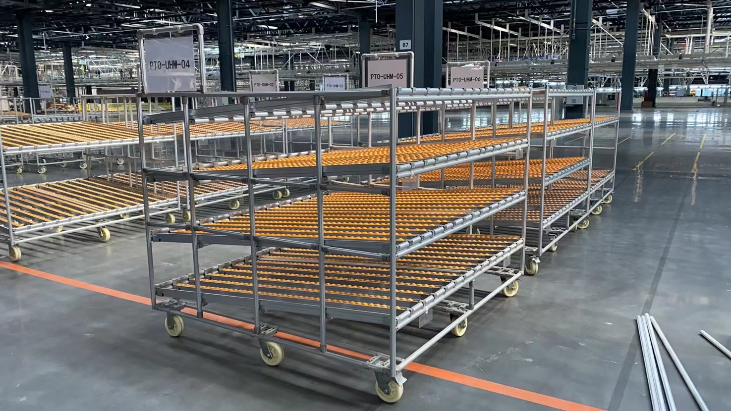 Mobile Flow Rack Portable Storage System