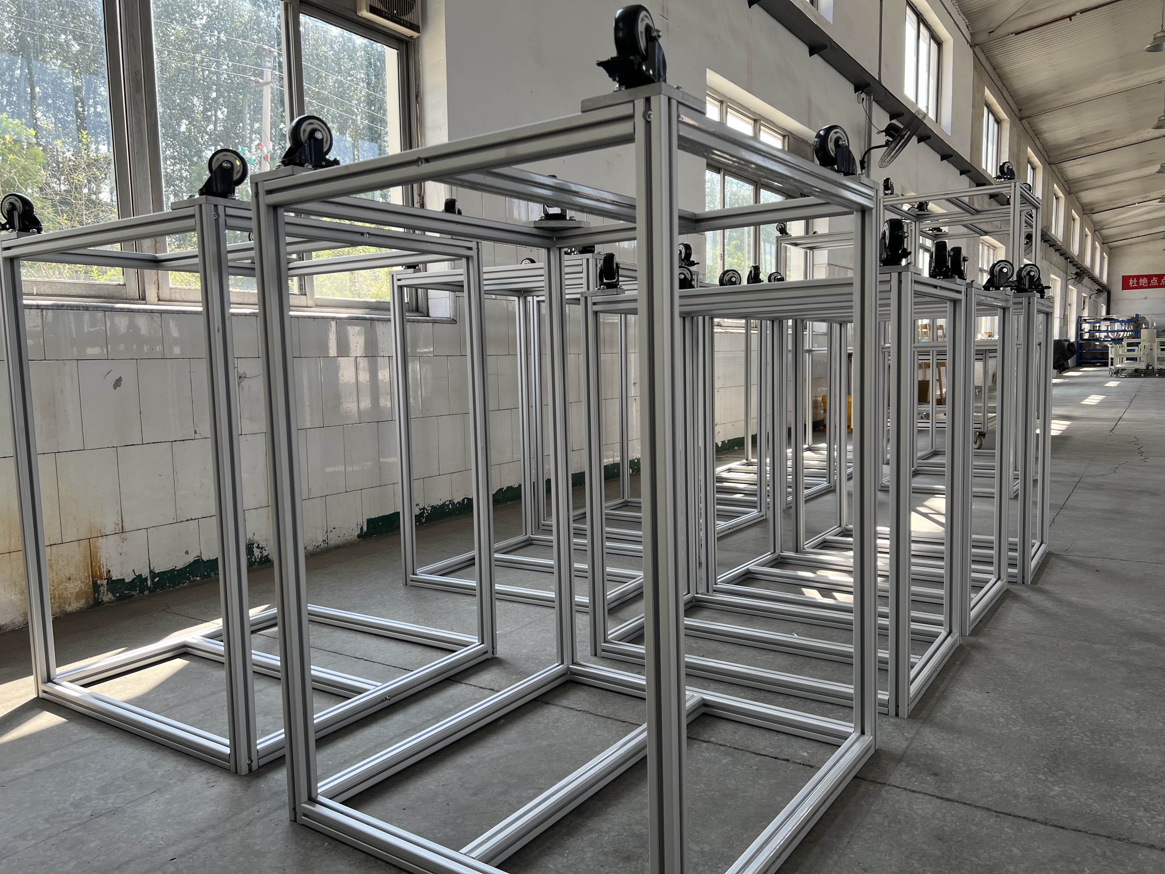 APAS Heavy duty aluminum profile machine bases and structural frames
