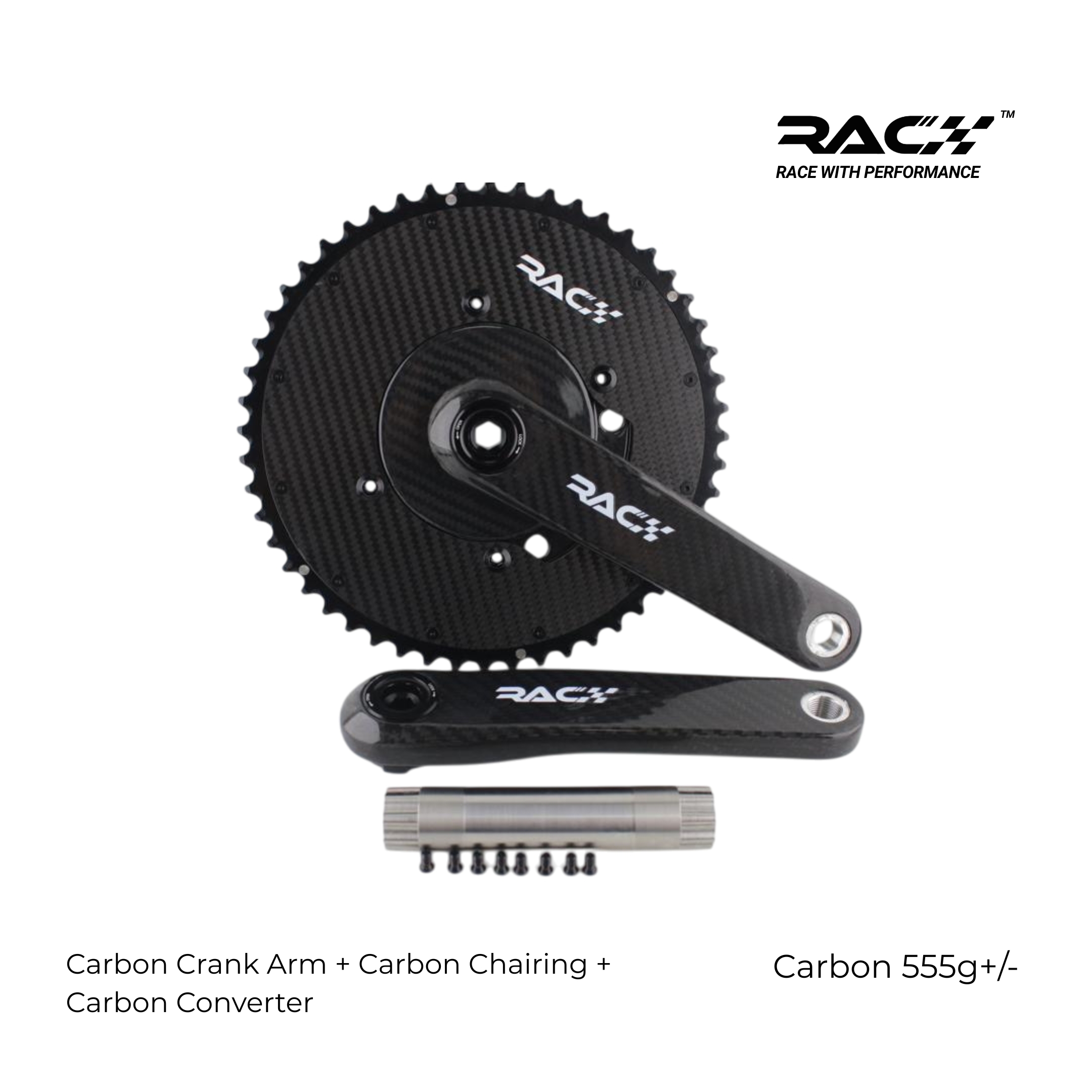 Race One Carbon Crank Set